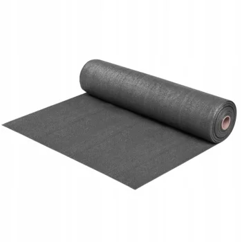 SIATKA MASKUJĄCA CIENIUJĄCA OGRODZENIE NA PŁOT OSŁONA SZARA 90% 1,5x10m