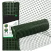 Siatka Rabatowa Ogrodzeniowa ZIELONA 25m oczka 17x17mm PVC elastyczna