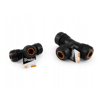 TRÓJNIK do połączenia węża 1/2 cala Łącznik Rozdzielacz WYTRZYMAŁY