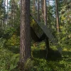 Plandeka kamuflażowa moro zielona 90 g/m2 3x3m MOCNA osłona