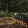 Plandeka kamuflażowa moro zielona 90 g/m2 3x3m MOCNA osłona