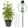Podpora Pierścieniowa do roślin kwiatów 90cm Metalowa Podpórka OBRĘCZE