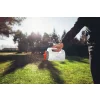 SIEWNIK RĘCZNY Ogrodowy Do nawozów NASION TRAWY DO SIANIA 2 L + SZUFELKA