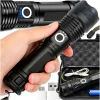 LATARKA TAKTYCZNA MOCNA LED AKUMULATOROWA ZOOM SURVIVALOWA 5000lm