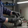 1x Rękawiczki robocze Poliuretan MOCNE Ochronne Budowlane L 9