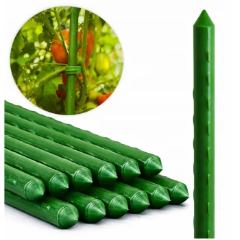 TYCZKA Podpora do roślin pomidorów PALIK OGRODOWY Stal 1,1x 120cm 10 szt