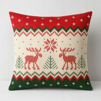 4x Poszewka Dekoracyjna ŚWIĄTECZNA na jaśka poduszki POSZEWKI ozdobne