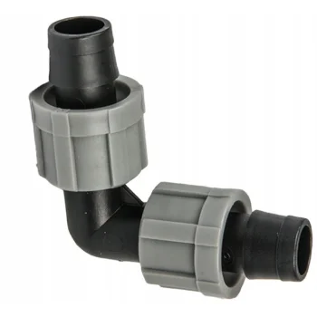 Kolano Kolanko do taśmy kroplującej Taśma kroplująca Nawadnianie 10 sztuk