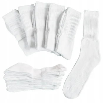 10x SKARPETY MĘSKIE Frotta BAWEŁNIANE Skarpetki Wysokie Frotte CIEPŁE 40-43