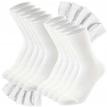 10x SKARPETY MĘSKIE Frotta BAWEŁNIANE Skarpetki Wysokie Frotte CIEPŁE 40-43