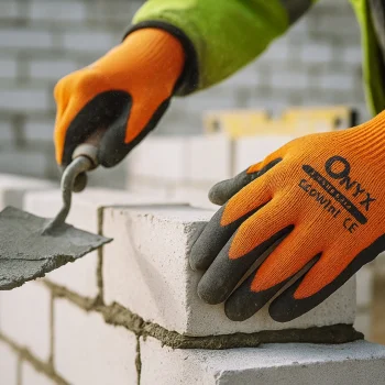 6x Rękawiczki RĘKAWICE robocze WYTRZYMAŁE ZIMOWE Ochronne OCIEPLANE L 9