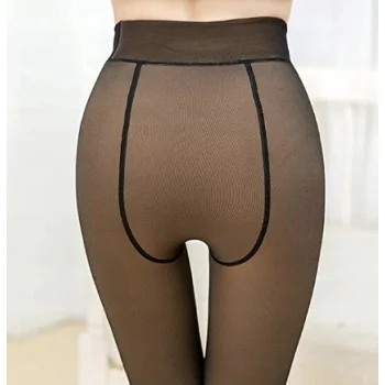 RAJSTOPY OCIEPLANE KALESONY LEGGINSY Z KLINEM L/XL 380 DEN TERMO ZIMOWE