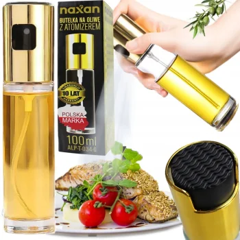 SPRYSKIWACZ DO OLEJU OLIWY DOZOWNIK W SPRAYU 100ML SZKLANY OCET DO POTRAW