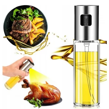SPRYSKIWACZ DO OLEJU OLIWY DOZOWNIK W SPRAYU 100ML SZKLANY OCET DO POTRAW