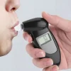 ALKOMAT CYFROWY Elektroniczny TESTER TRZEŹWOŚCI Ld Promile + USTNIKI