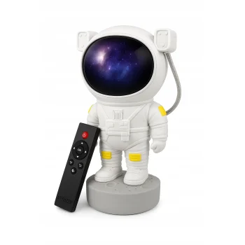 PROJEKTOR GWIAZD ASTRONAUTA DLA DZIECI LAMPKA NOCNA RZUTNIK LED LASEROWY