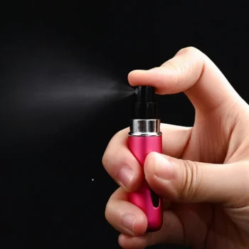 Atomizer do perfum Podróżny dozownik Flakon podręczny Spray fiolet 5 ml