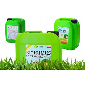BIOHUMUS DO TRAWNIKÓW organiczny NAWÓZ naturalny DO TRAWY OGRODU 5L eko