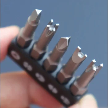 BITY WKRĘTAKI Precyzyjne TRÓJKĄTNE Specjalistyczne Zestaw 5 szt.