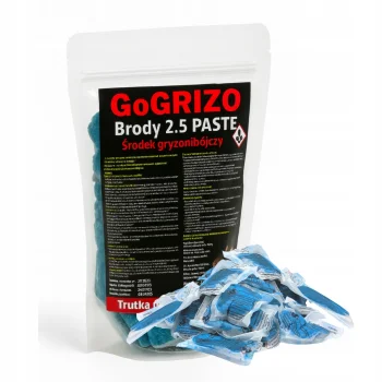 TRUTKA TRUCIZNA ŚRODEK NA SZCZURY MYSZY GRYZONIE PASTA SASZETKI 1KG MOCNA