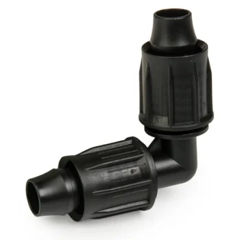 Kolano złączka Skręcana do rura linia kroplująca QJ 16mm-16mm