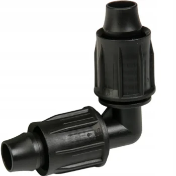 Kolano złączka Skręcana do rura linia kroplująca QJ 16mm-16mm