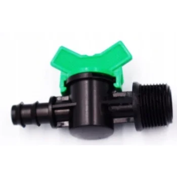 Zaworek linii kroplującej szybkozłącze 1/2 wąż 16mm Zestaw Podłączeniowy