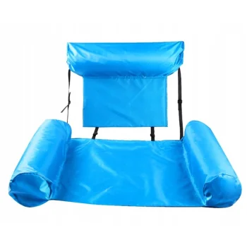 DMUCHANY FOTEL WODNY MATERAC LEŻAK PŁYWAJĄCY NA WODĘ BASEN DO PŁYWANIA XXL