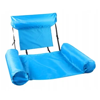 DMUCHANY FOTEL WODNY MATERAC LEŻAK PŁYWAJĄCY NA WODĘ BASEN DO PŁYWANIA XXL