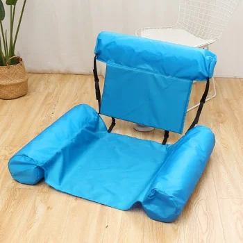 DMUCHANY FOTEL WODNY MATERAC LEŻAK PŁYWAJĄCY NA WODĘ BASEN DO PŁYWANIA XXL