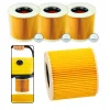3x FILTRY DO ODKURZACZA KARCHER WD3 WD 3 MV3 WD2 SE4001 KWD3 zapas zestaw