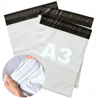 FOLIOPAKI KURIERSKIE koperty foliowe do pakowania MOCNE A3 310x420mm 50szt