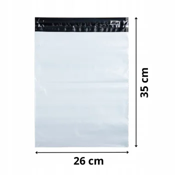 FOLIOPAKI KURIERSKIE koperty foliowe do pakowania MOCNE B4 260x350mm 50szt