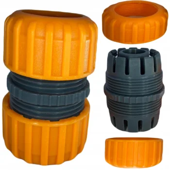 ZŁĄCZKA Skręcana REPARATOR 1/2' Łącznik WĘŻA OGRODOWEGO 5808 SZYBKOZŁĄCZKA