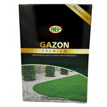 TRAWA NASIONA Gazonowa ODPORNA Gęsta Zielona TRAWNIK Premium 1 kg