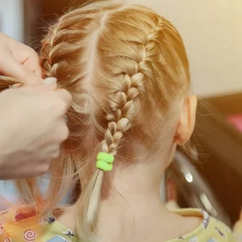 GUMKI DO WŁOSÓW Frotki dla dziewczynek Kolorowe Zestaw gumek 100 sztuk