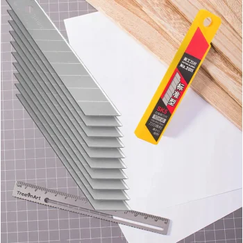 Ostrza Ostrze Wymienne do Noża Nożyka Łamane 18mm Wkłady Wkład 10szt