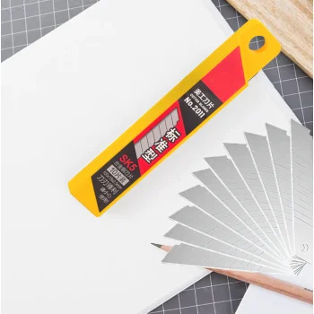 Ostrza Ostrze Wymienne do Noża Nożyka Łamane 18mm Wkłady Wkład 10szt