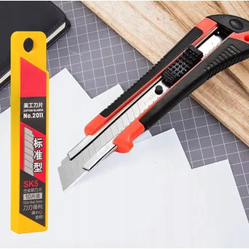 Ostrza Ostrze Wymienne do Noża Nożyka Łamane 18mm Wkłady Wkład 10szt