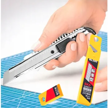 Ostrza Ostrze Wymienne do Noża Nożyka Łamane 18mm Wkłady Wkład 10szt