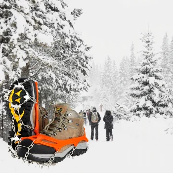 Raczki Kolce Łańcuchy do Butów na Lód Antypoślizgowe Uniwersalne w góry