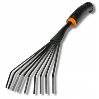 MIOTŁO GRABKI OGRODOWE OGRODNICZE Metalowe PAZURKI do ogrodu do liści