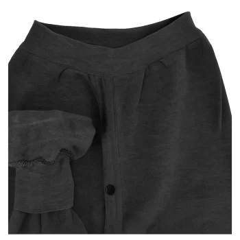 MĘSKIE KALESONY ZIMOWE CIEPŁE TERMO z ociepleniem BAWEŁNA M/L 1para CZARNE