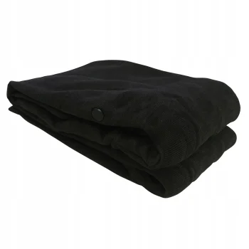 MĘSKIE KALESONY ZIMOWE CIEPŁE TERMO z ociepleniem BAWEŁNA M/L 1para CZARNE