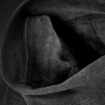 MĘSKIE KALESONY ZIMOWE CIEPŁE TERMO z ociepleniem BAWEŁNA M/L 1para CZARNE