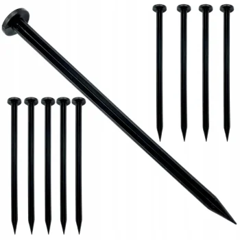 Kotwa Kołek Szpilka Do mocowania Obrzeży ogrodowych 18cm x 10 sztuk