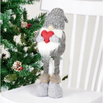 SKRZAT ŚWIĄTECZNY KRASNAL REGULOWANY TELESKOPOWY GNOM 52-42 CM DEKORACJA