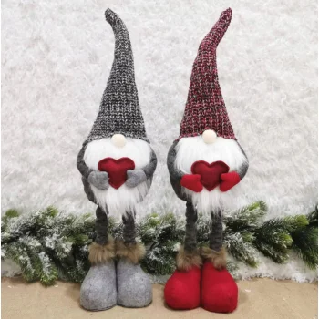 SKRZAT ŚWIĄTECZNY KRASNAL REGULOWANY TELESKOPOWY GNOM 52-42 CM DEKORACJA