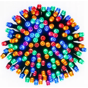 LAMPKI CHOINKOWE 300 LED Multi kolor Wewnętrzne Zewnętrzne ŚWIATEŁKA