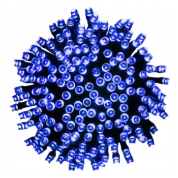 LAMPKI CHOINKOWE 500 LED Niebieskie Wewnętrzne Zewnętrzne ŚWIATEŁKA